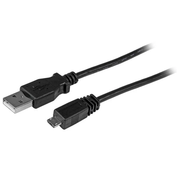 StarTech.com м 1 кабель Micro USB-A to B 0 3 USB A Micro-USB 2 Male/Male черный | Электроника