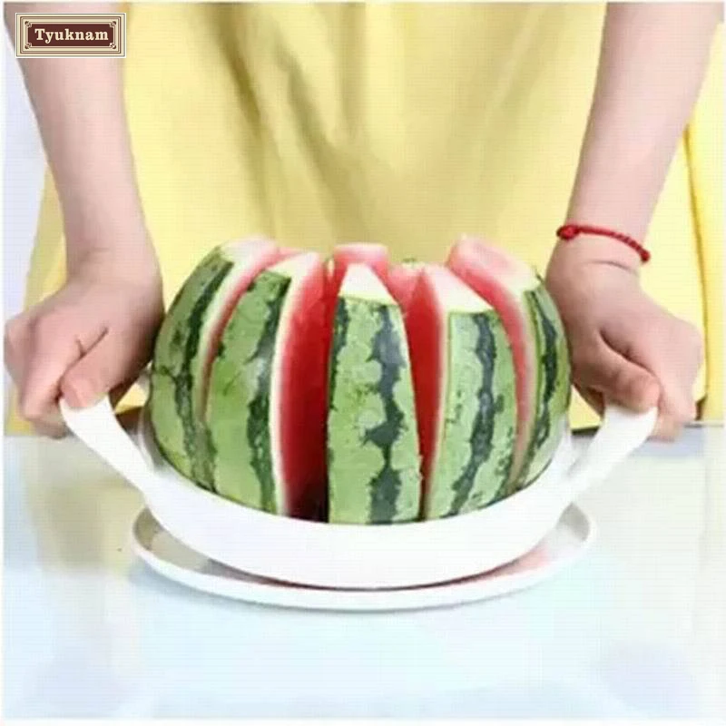 Большой Размеры арбуз резак дыня срез Нержавеющая сталь для очистки овощей Ножи