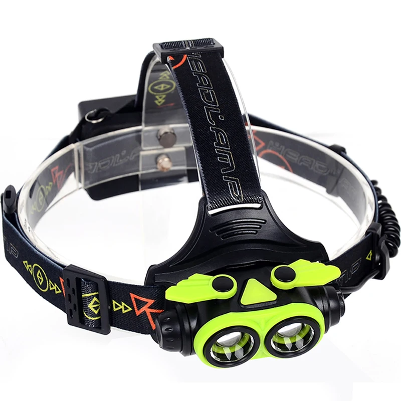 Litwod z207305A 2 шт. CREE XML L2 8000лм светодиодный налобный светильник Micro usb Перезаряжаемый налобный светильник 18650 или 3* AA батареи
