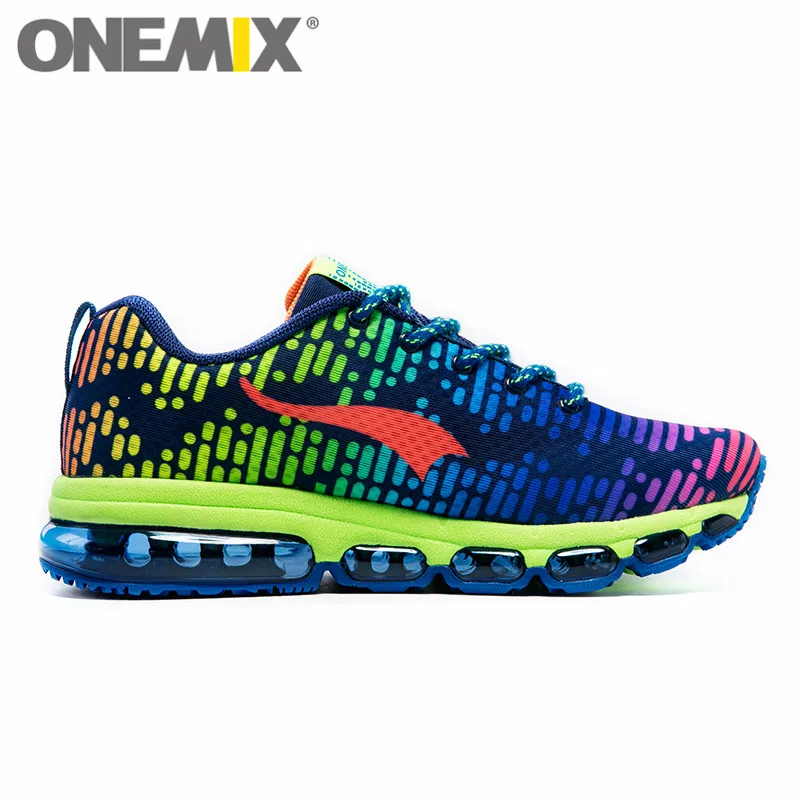 Мужские и женские кроссовки ONEMIX спортивные с дышащей сеткой музыкальным ритмом