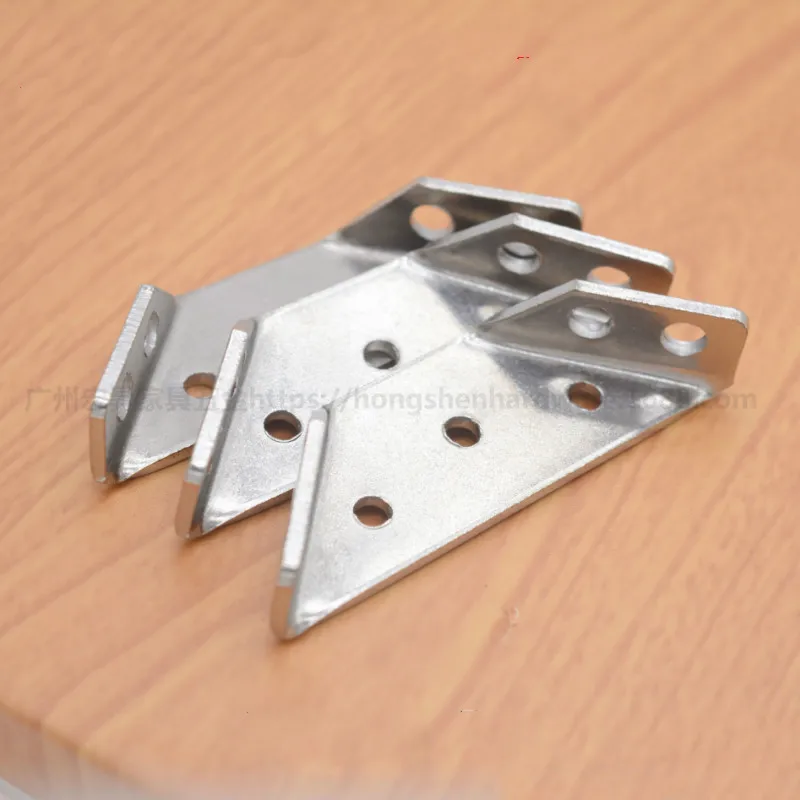 4 Pcs/set Three sided Furniture Corner Code Thickened Fixed Joint Stainless Steel Multi composite Storage Universal Support|Угловые