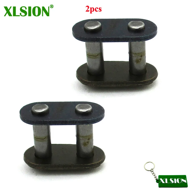 XLSION 2 шт. T8F запасные звенья цепи для 43cc 47cc 49cc 2-тактный мини вездеход квадроцикл
