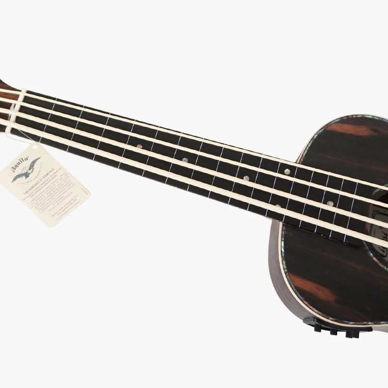 Aiersi бренд U Bass 30 дюймов безрезвая электрическая укулеле с подкладкой мешок