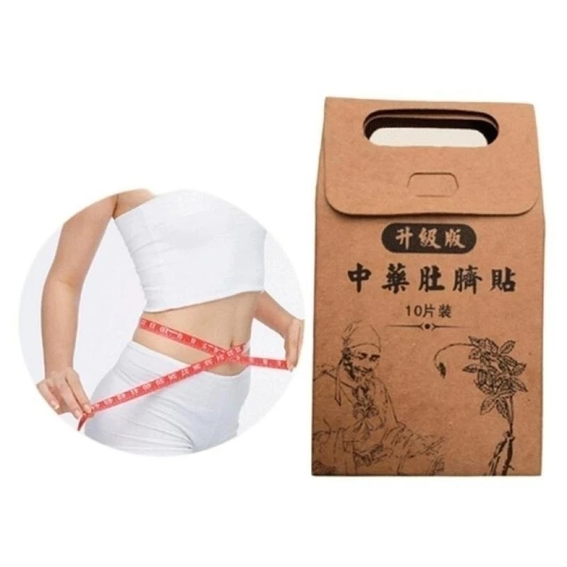 10 шт. Вес потери для похудения диеты китайской медицины тонкий патч колодки