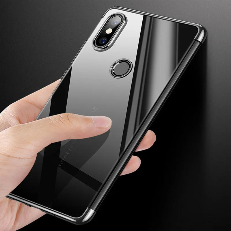 BBSW гальванический Мягкий ТПУ чехол для телефона Xiaomi Mi8 SE Mix2S 6X 5X Redmi 5 Plus Note Pro 5A 4X