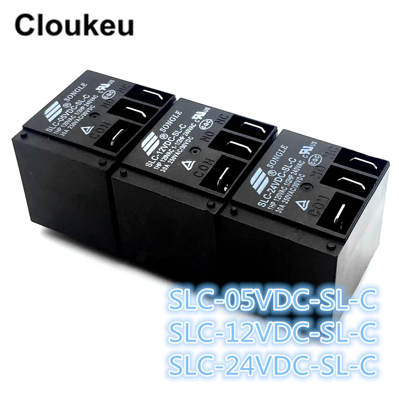 

50Pcs Relay DIP5 SLC-05VDC-SL-C SLC-12VDC-SL-C SLC-24VDC-SL-C 30A