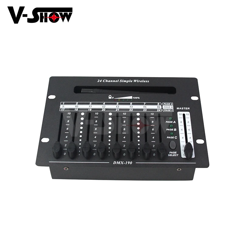 Беспроводной контроллер Dmx 512 для сценического освещения дискотеки 1 шт. 24