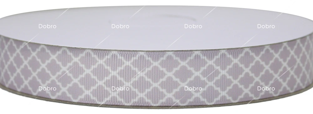 C0148 Grey 11 вариантов сплошной цвет Quatrefoil узоры напечатанные корсажные ленты для волос DIY ремесло декорации вечеринки подарочная упаковка, 100 ярдов - Цвет: C0148 Grey