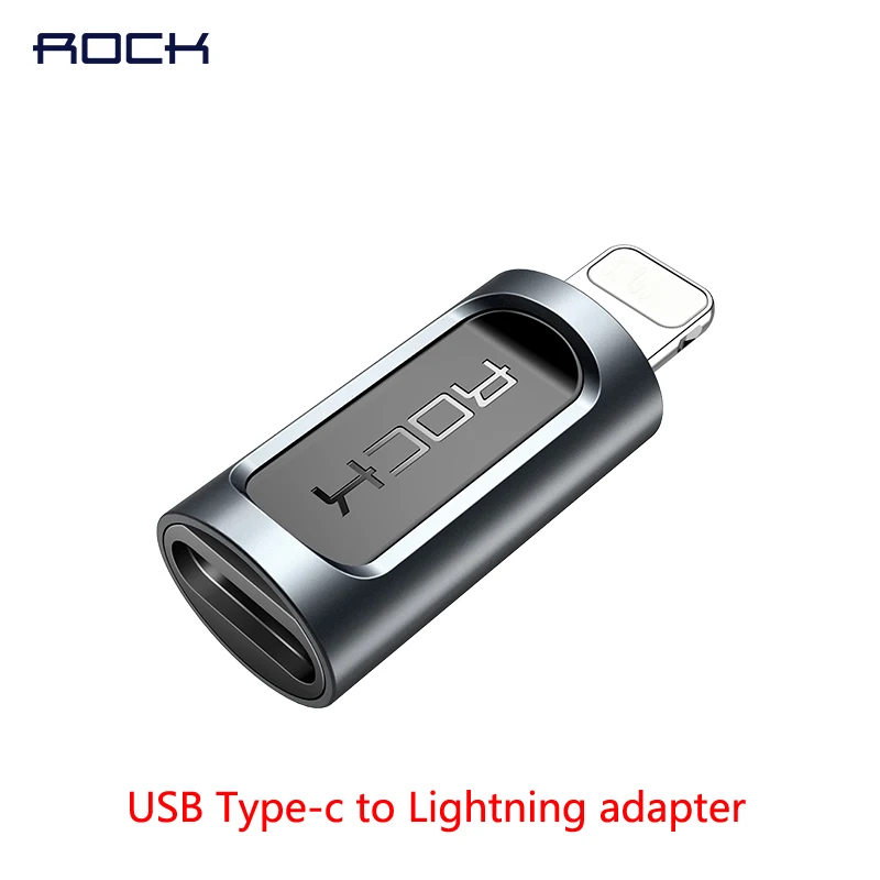 Original For usb c to lightning adapter charging cable converter for apple iPhone xs max xr x 7 6s plus 5 ipad pro charger micro