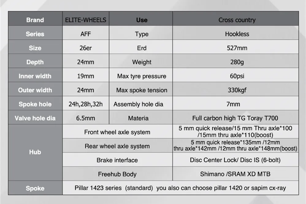 ELITE DT Swiss 350 Series 26er руль для горного велосипеда XC MTB бескамерный Сверхлегкий