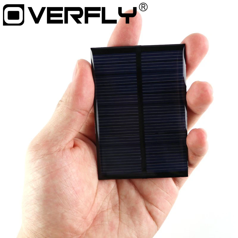 6 В 0 Вт модуль панели солнечной энергии DIY маленькое зарядное устройство для