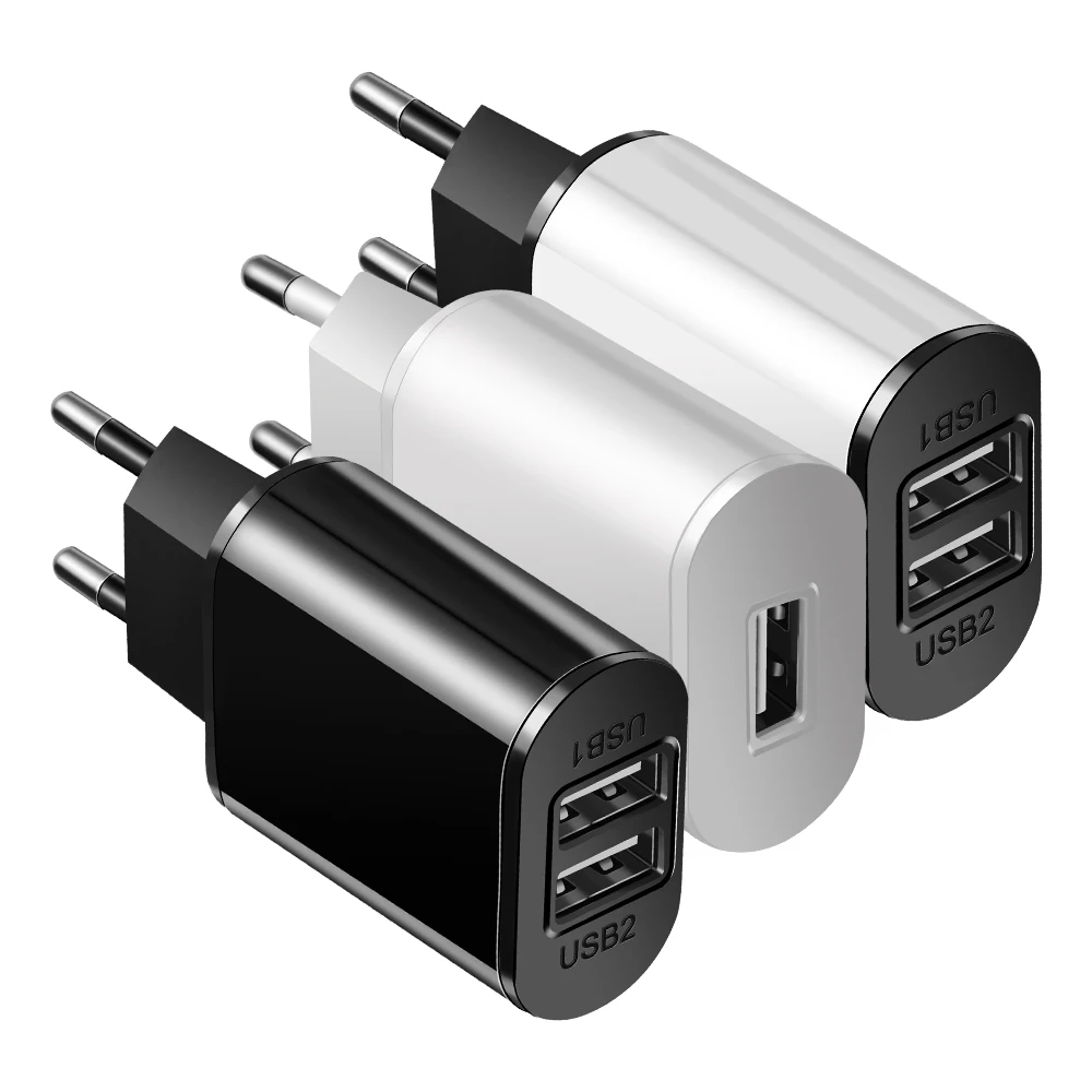 Сетевое зарядное устройство USB 5 В 2 А евровилка|Зарядные устройства для