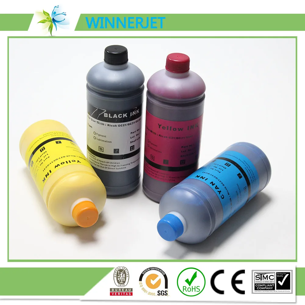 Winnerjet GC41 для пигментных чернил + многоразовый картридж Ricoh Aficio SG 3110dn sg3100 sg3110 sg7100