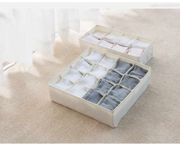 Оксфордское нижнее белье органайзеры ящики для хранения, коробки для одежды, носки, трусы, делитель, кейс, гардероб, аксессуары для дома