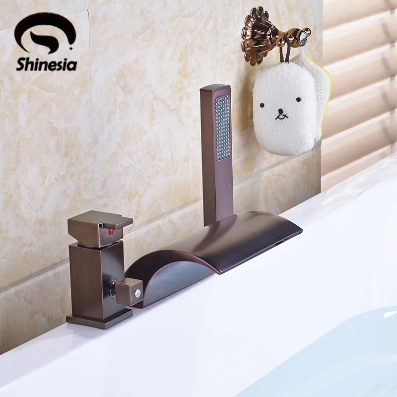 Смеситель для ванны с ручным душем 3 шт.|faucet bathtub|faucet brassfaucet shower |