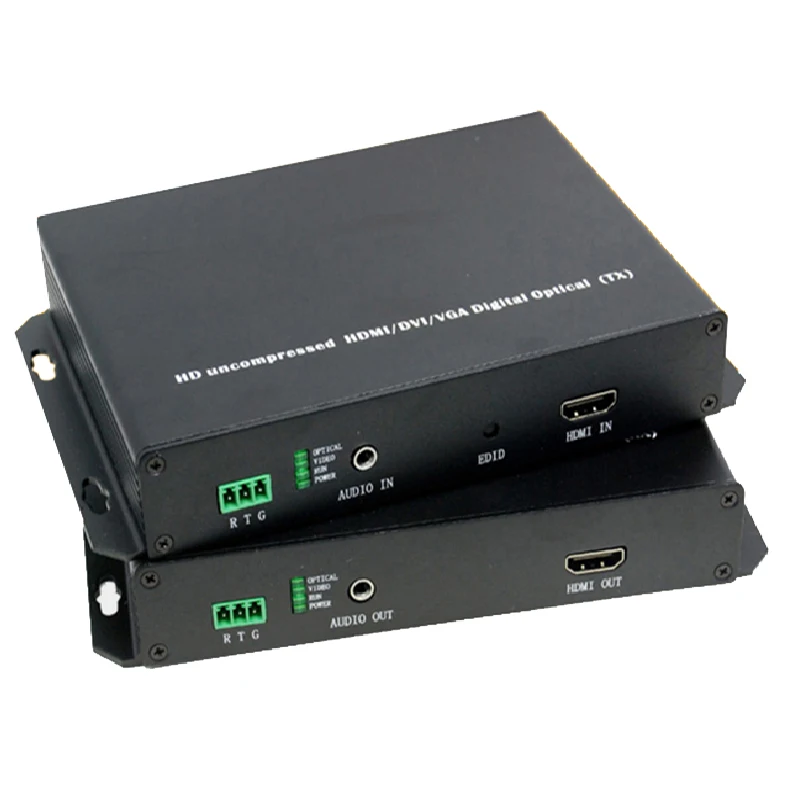 1080P HDMI волоконно оптический удлинитель некомпрессионное видео одномодовый одно