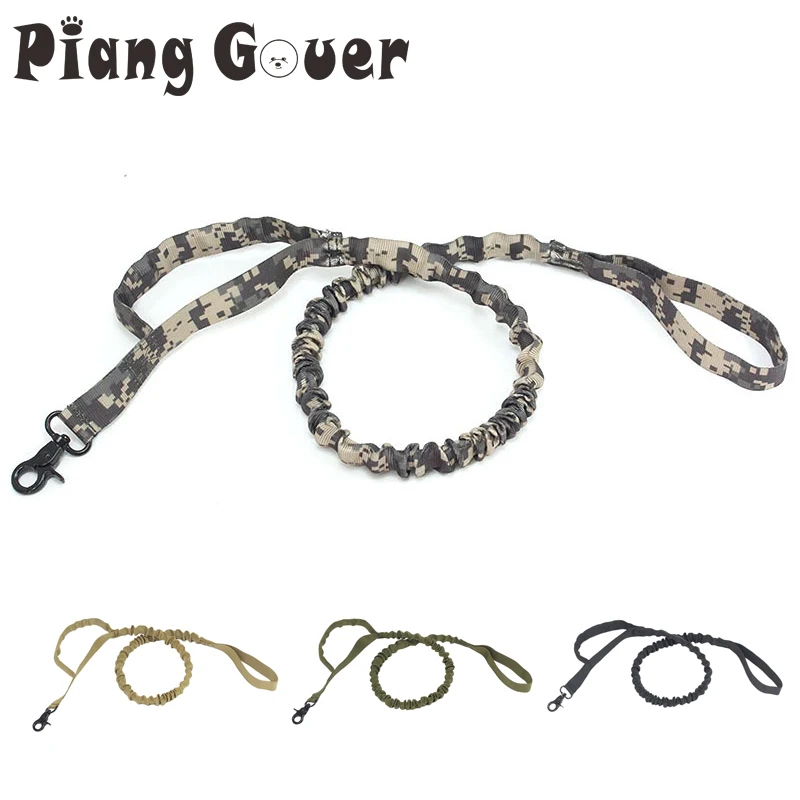 Армейский Тактический поводок для собак камуфляжный тренировок на открытом