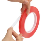 Двухсторонняя клейкая лента UANME, 1 рулон, 25 м, акриловый гель, прозрачная клейкая лента, термостойкая высокопрочная лента