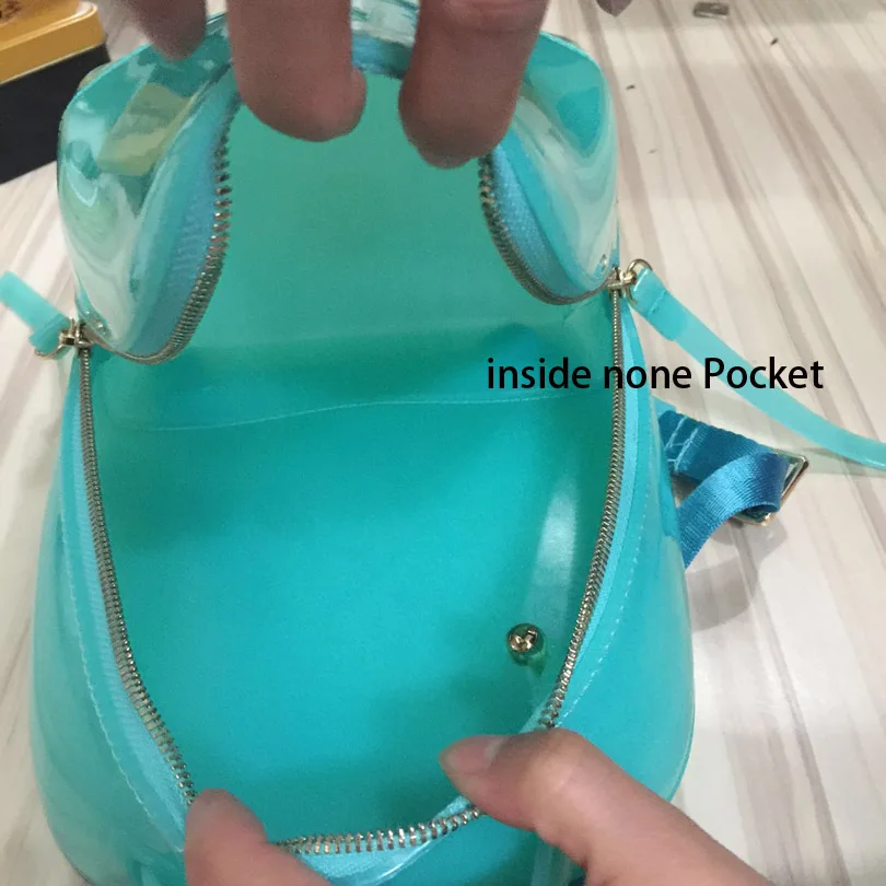 2019 летние силиконовые Милые яркие цвета женские пляжные рюкзаки на молнии