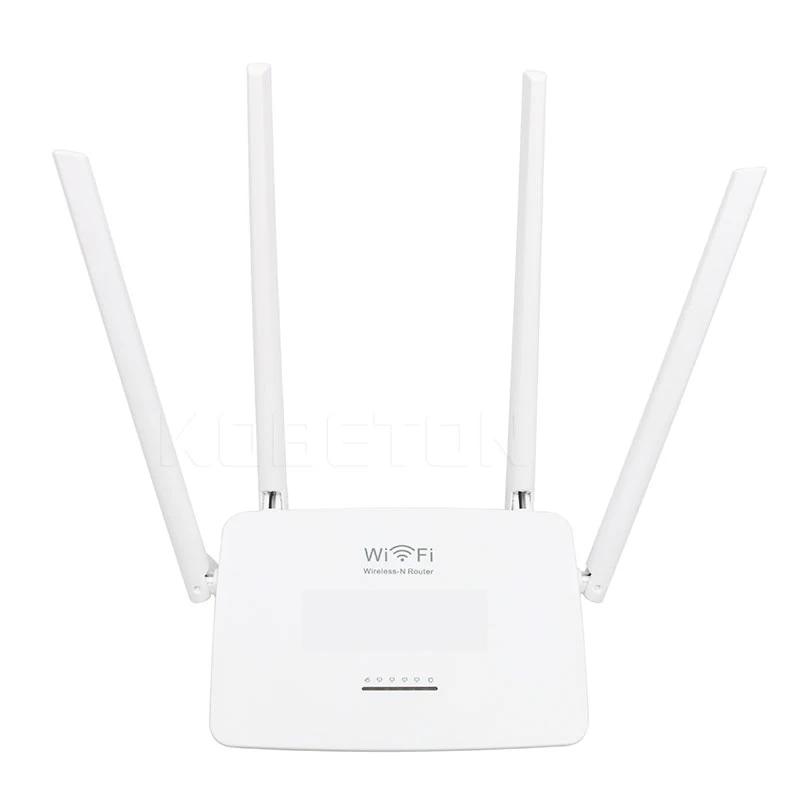 Wi-fi-роутер kebidu с 4 антеннами 300 мбит/с 5 портов | Компьютеры и офис
