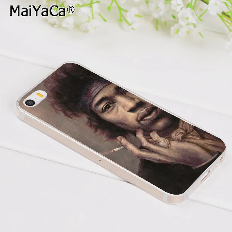 Новые супер милые чехлы для телефонов MaiYaCa Future Hendrix iPhone 6S 6plus 7 7plus 8 8Plus X 5 5S |