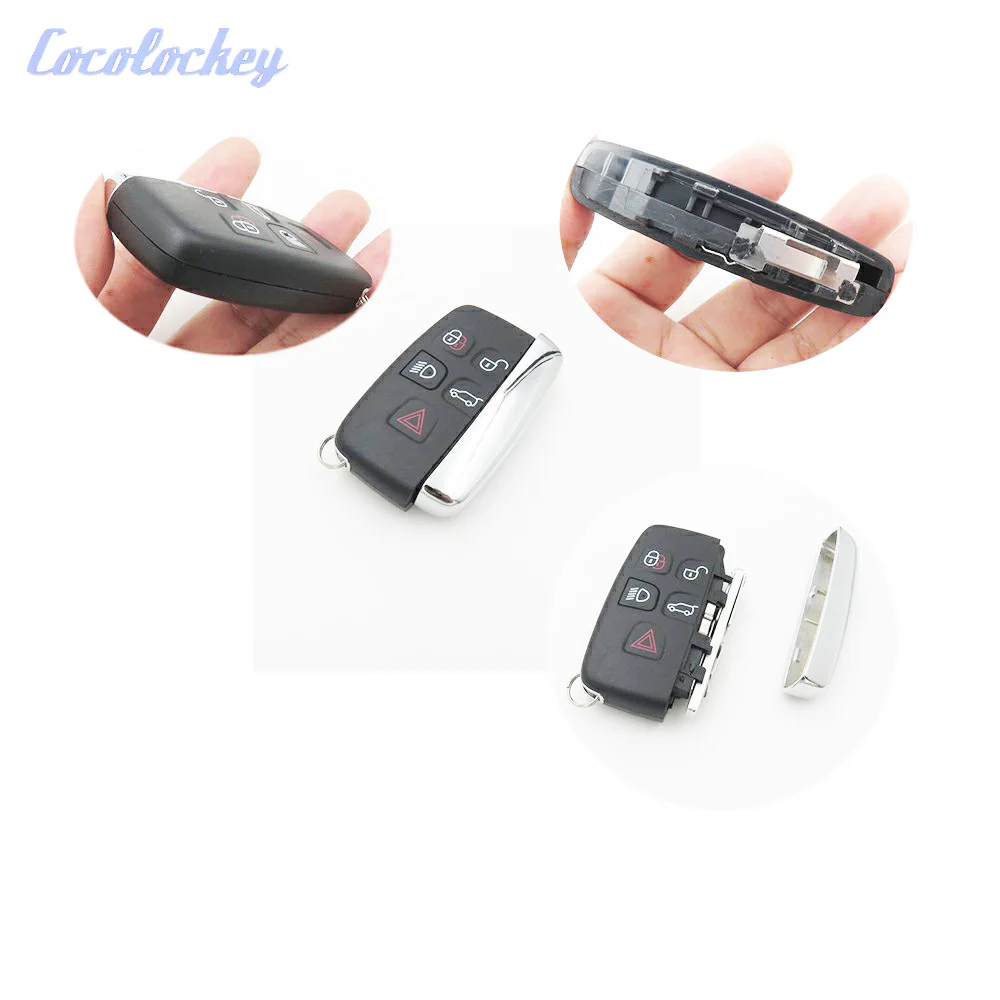 Cocolockey 5-кнопочный умный пульт дистанционного управления для Land Rover Range Sport Evogue LR4