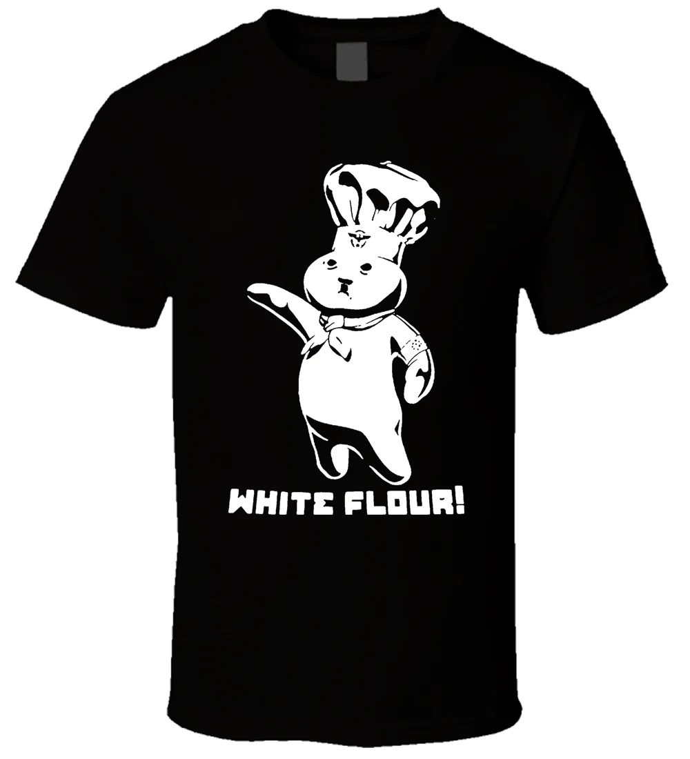 Doughboy белая мука 2 новая футболка мультяшная Футболка Мужская Унисекс Новая