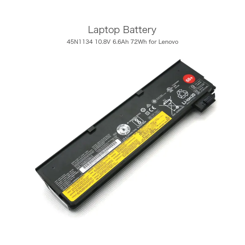 

Genuine 10.8V 6.6Ah 72Wh 68+ 45N1134 45N1777 Laptop Battery for Lenovo ThinkPad X240 X250 T440 T440s T450 T450s T550 T560 PC
