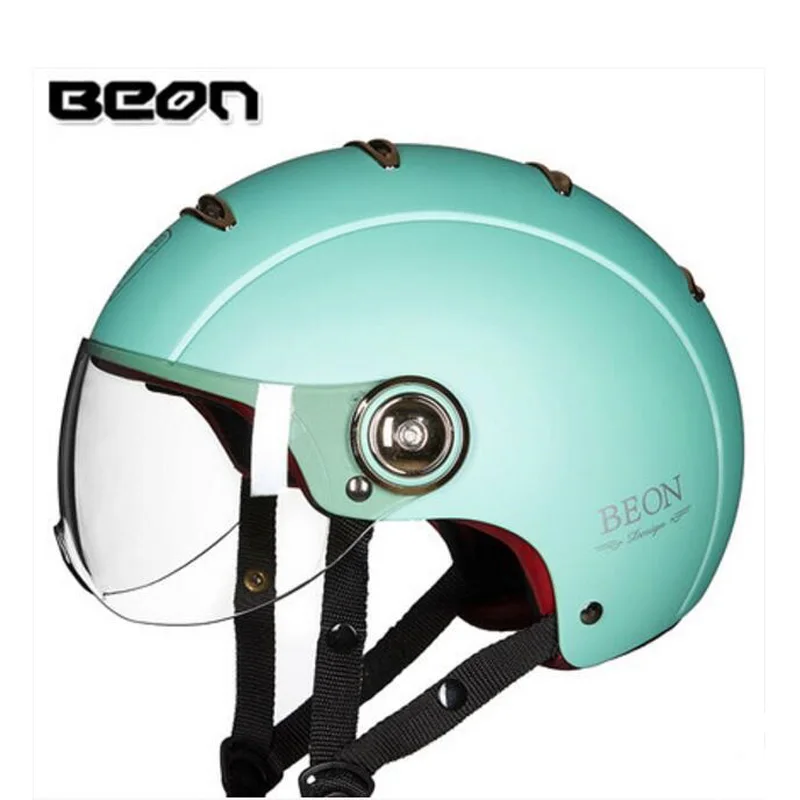 Новинка лета 2019 Европейский мотоциклетный шлем с полулицевым покрытием модный