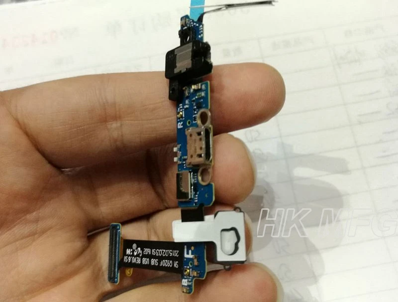 S6 920F Внутренний USB разъем гибкий кабель для Samsung s6 920f Европейская версия зарядных