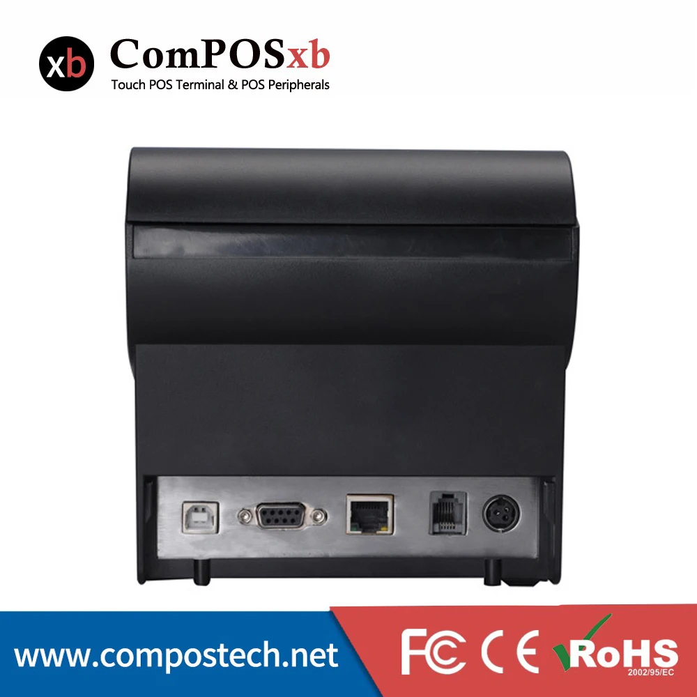 Торговые центры ресторанов чековый термопринтер USB RS232 интерфейс | Компьютеры и