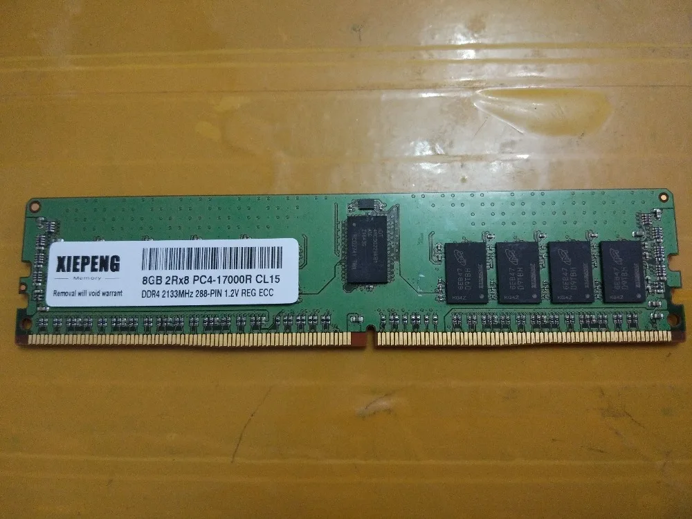 Серверная оперативная память для Dell PowerEdge FC830 M830 R530 R540 R630 T630 32 ГБ DDR4 2133 МГц 16 ECC 8 288pin