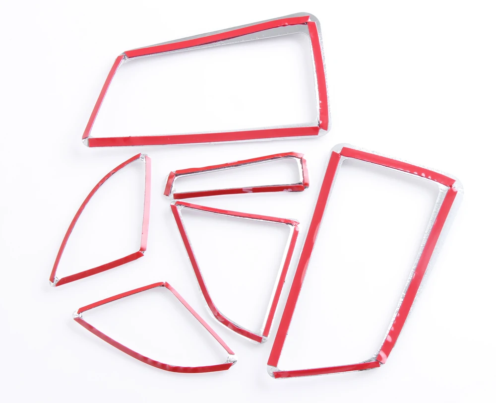 Новинка 2016! ABS хромированные аксессуары для отделки салона декоративное кольцо 6