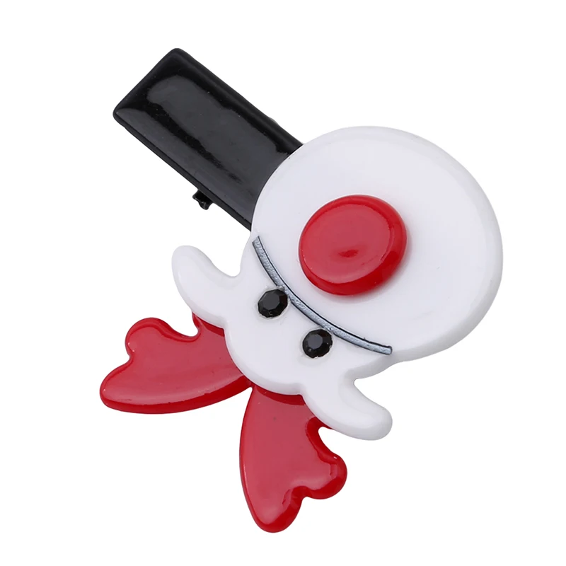 Новинка 2019 мини-шпилька для волос в форме рождественской