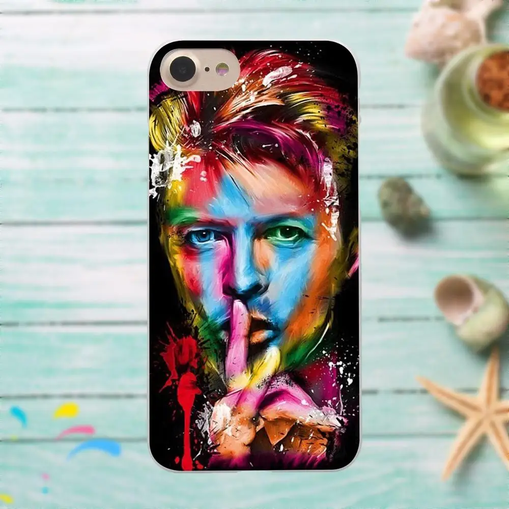 Чехол книжка из ТПУ для Galaxy Alpha Core Note 2 3 4 S2 A10 A20 A20E A30 A40 A50 A60 A70 M10 M20 M30 David Bowie rotor