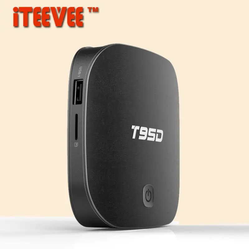 ТВ приставка T95D 1 шт. Android 5 четырехъядерный процессор RK3229 Cortex A7 ГБ/8 ГБ 2 4 ГГц Wi Fi