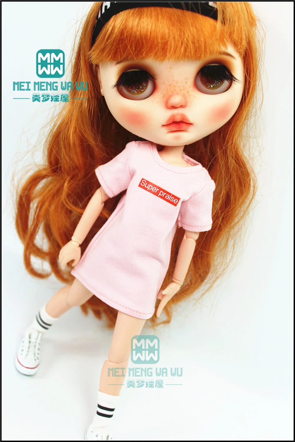 Blyth одежда модная длинная футболка ребристые носки для кукол 28-30 см Azone 1/6 | Игрушки