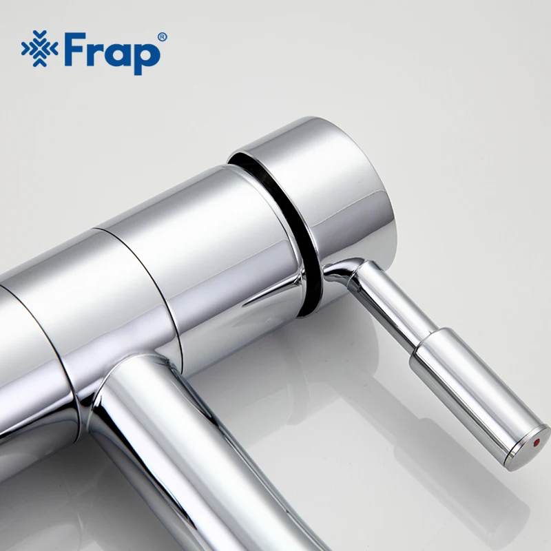 Смеситель для раковины FRAP хромированный смеситель с вращением на 360 градусов
