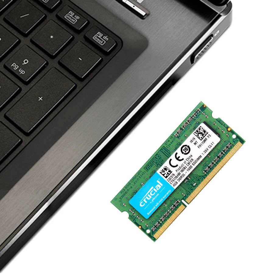 Оперативная память Crucial SO DIMM DDR3 DDR3L 8 ГБ 4 ГБ 1333 МГц 1066 МГц 1600 SODIMM 8 Гб 12800S 1,35 в для памяти ноутбука
