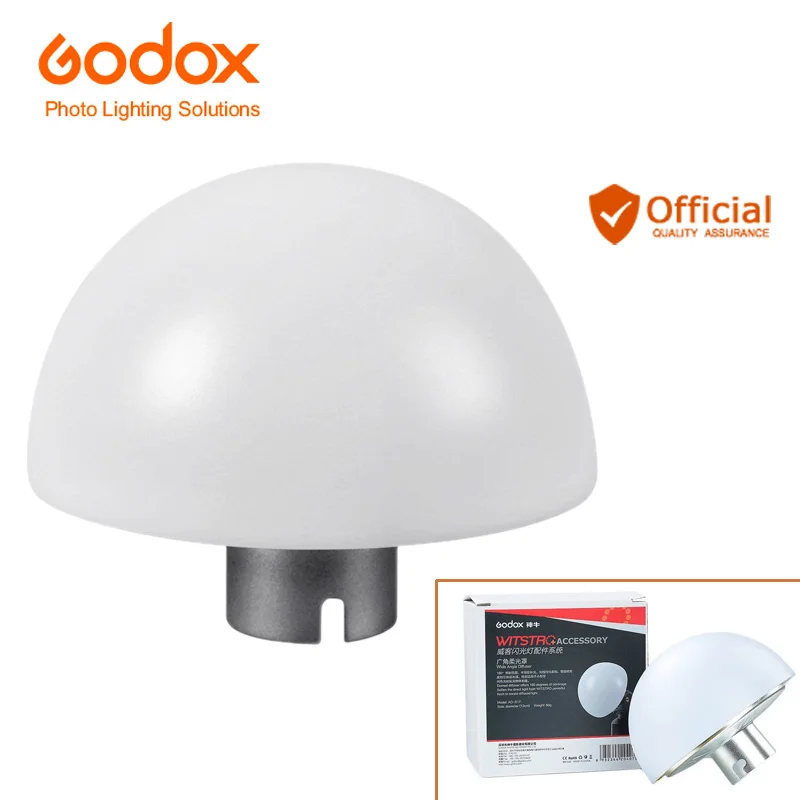 Светорассеиватель Godox для фотовспышки WITSTRO AD180 AD360 AD360II AD200 угол обзора 180 градусов