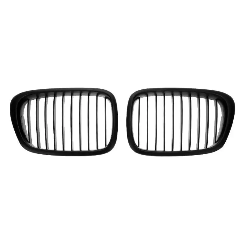 Передняя решетка радиатора для BMW E39 518 520 523 525 528 530 1999 2003 1 пара матовые черные