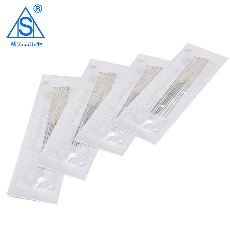 Игла для иглоукалывания одноразовая Стерильная Посеребренная 100