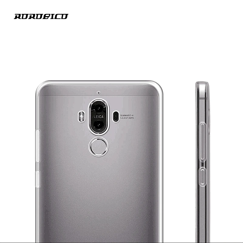 Rorobico ультра тонкий мягкий прозрачный чехол для Huawei Коврики 9 силиконовый Pro