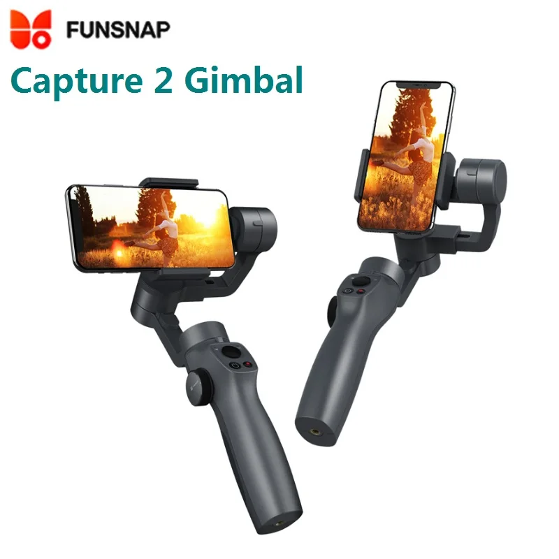 2019 новый захват funsnap 2 3 Axis телефон ручка карданный стабилизатор штатив стедикам