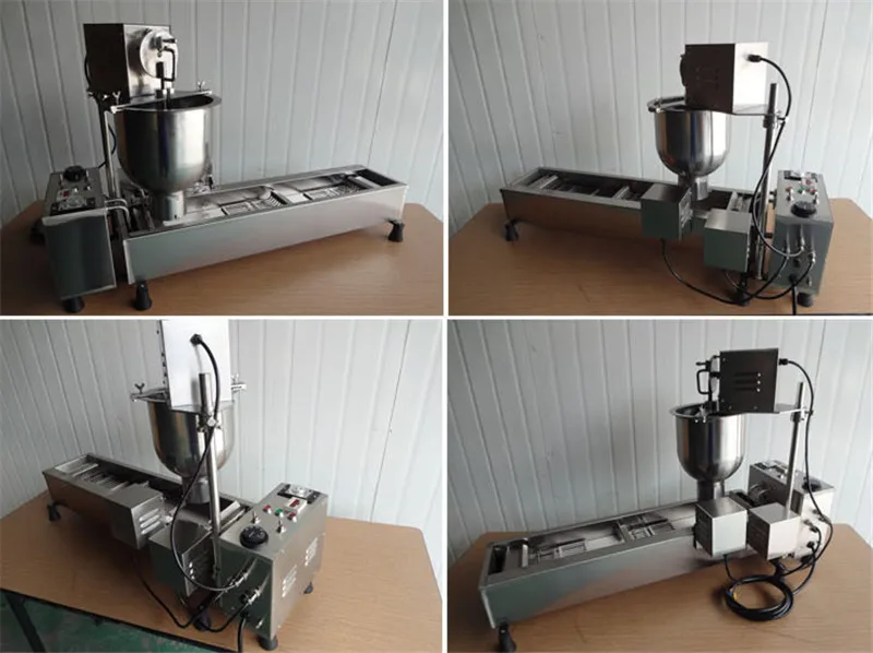 Free Shipping With Counter Commercial Donut Maker Electric 110V 220V Automatic Doughnut Machine Fryer | Бытовая техника