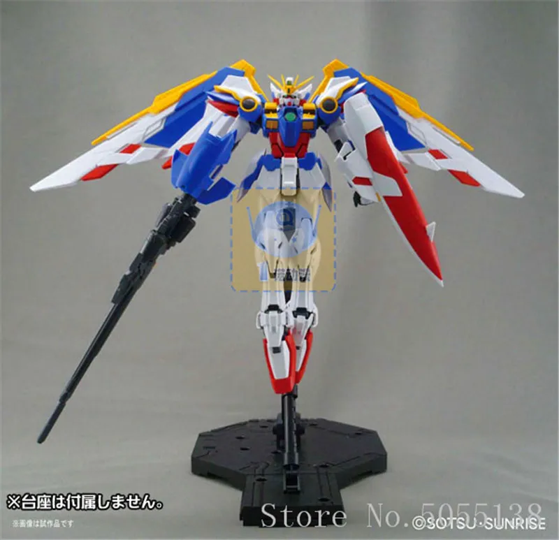 Bandai Gundam модели на в сборе 69489 мг 1/100 XXXG-01W крыло робот Гандам Рисунок Аниме Драконий жемчуг игрушки Рисунок подарок