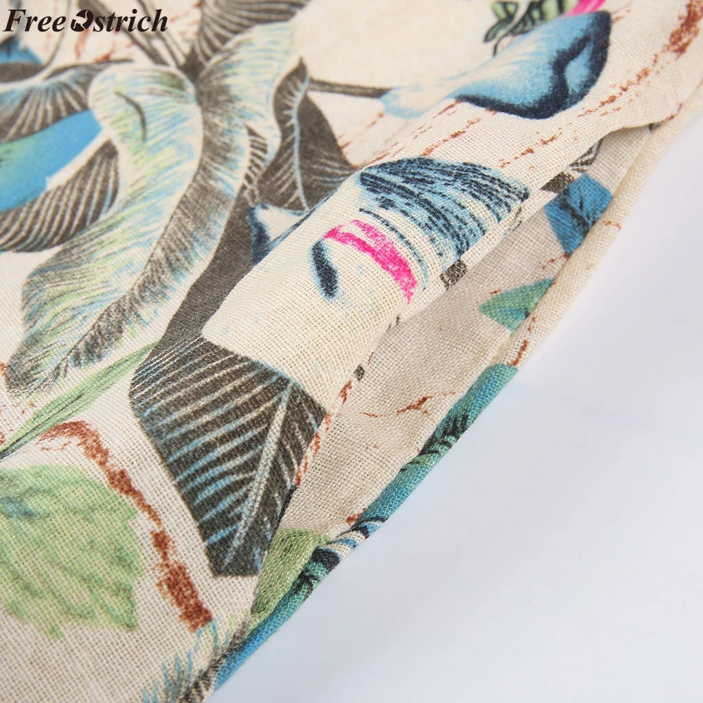 Свободное женское летнее платье макси с цветочным принтом и коротким рукавом