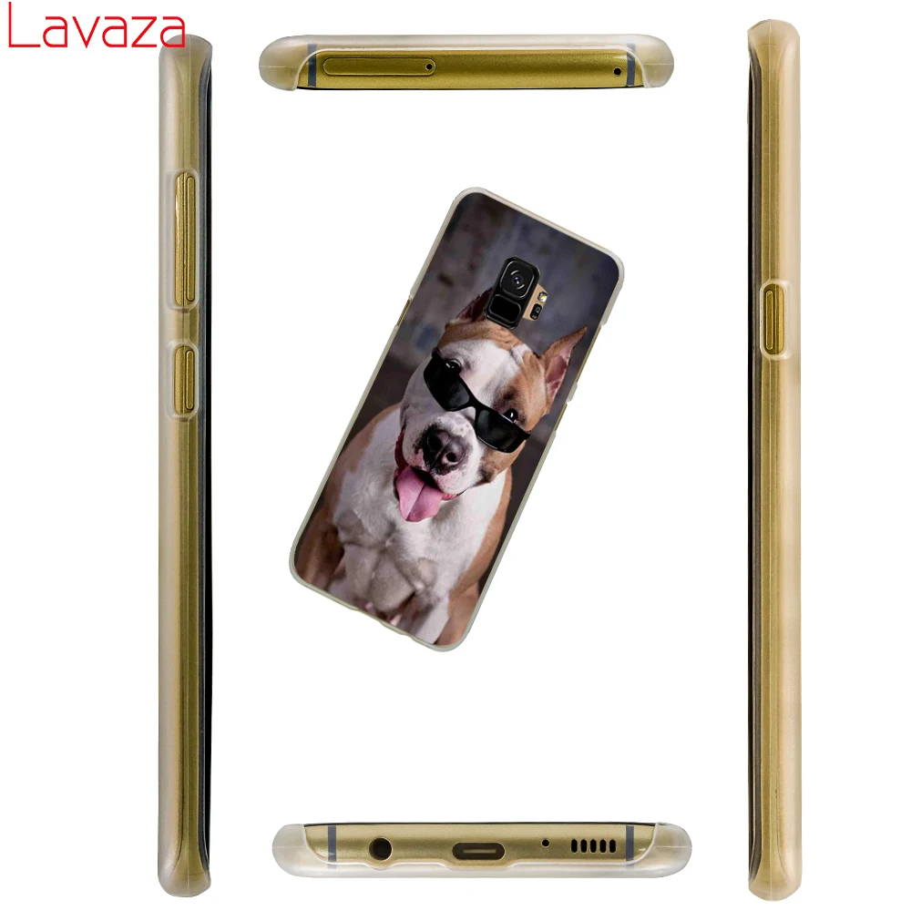 Твердый чехол для телефона Lavaza Pit Bull с милой собакой питбулом Samsung Galaxy A10 A30 A40 A50 A70