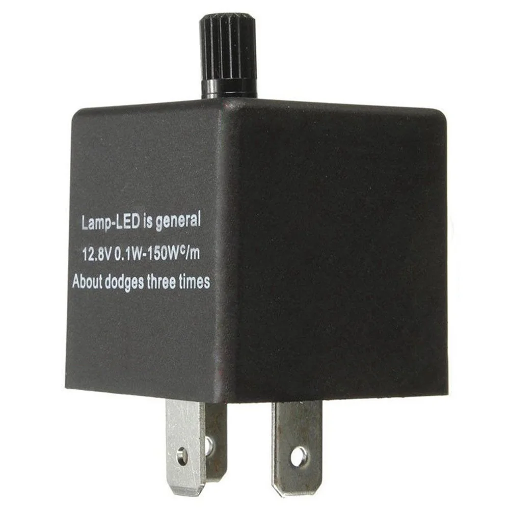 CF13 12 V 3 Pin светодиодный регулируемый автомобильный проблесковый маячок флэш реле