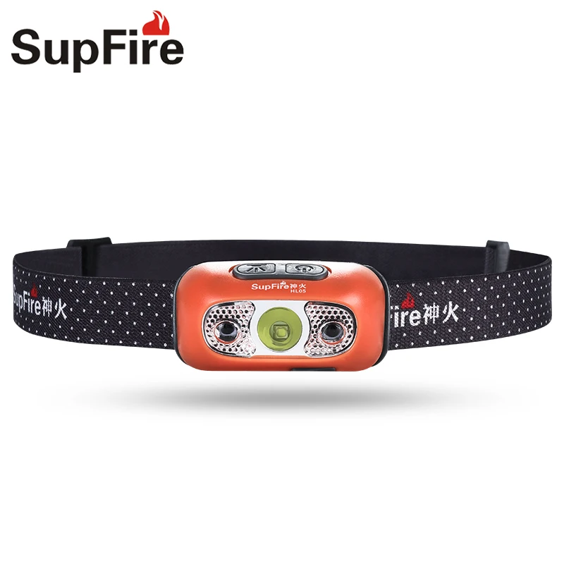 Налобный фонарь Lampe Frontale Головной Supfire HL05 Linterna De Cabeza Hoofdlamp светодиодный